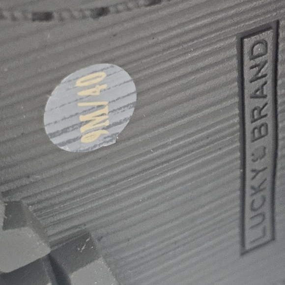 Lucky Brand Citere Knee-High Leather Boots Brown Women’s Size 9 - Picture 12 of 13